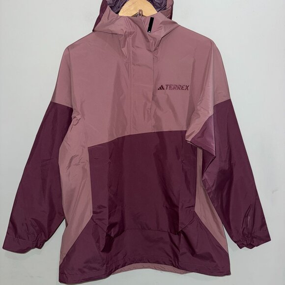 Adidas Terrex XPLORIC 2.5L Anorak Climaproof Jacket Women's M JD8370 $150 NEW - Picture 1 of 16
